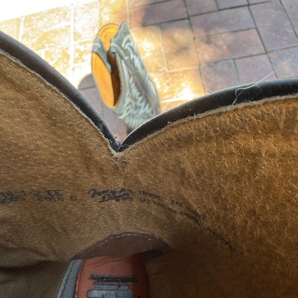 Tony Lama MEN'S NACOGDOCHES TEJU LIZARD WESTERN BOOTS - Picture 8 of 8